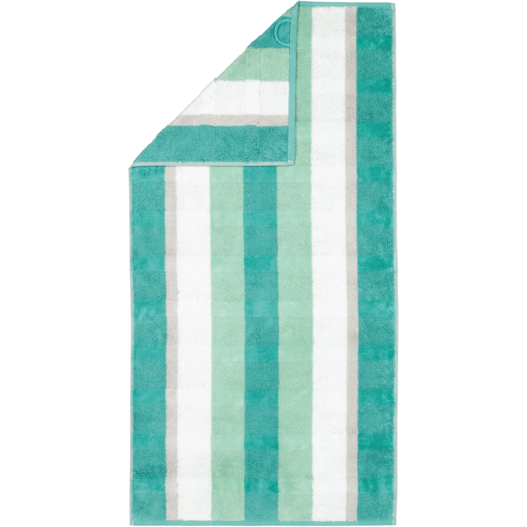 Cawö Handtücher Noblesse Stripe 1087 smaragd - 44