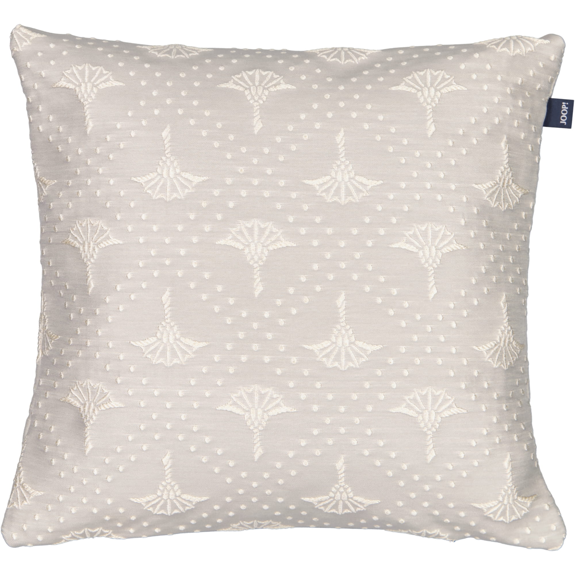 JOOP! Kissenhüllen Cornflower Charm Silber - 010 - 40x40 cm