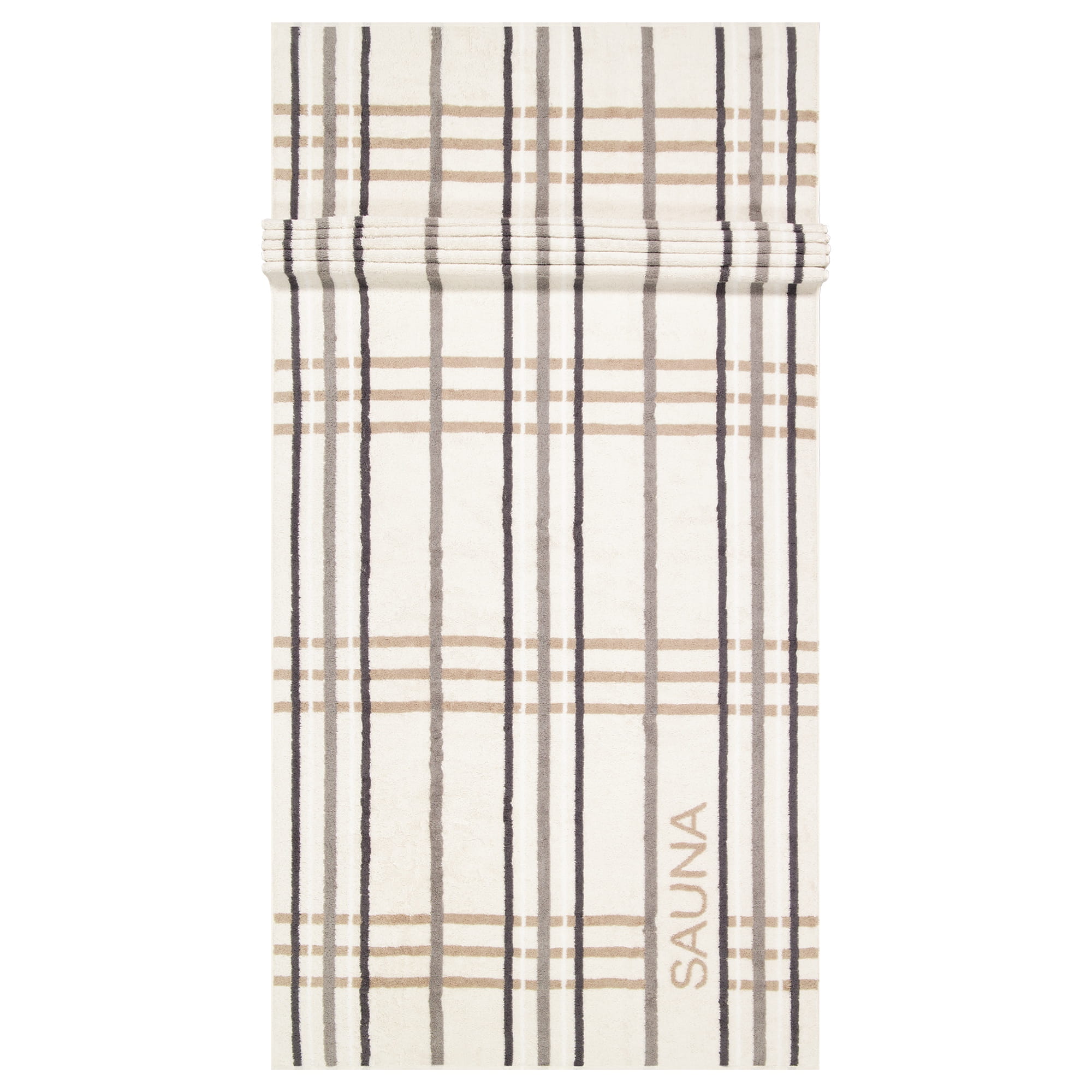 Cawö Saunatücher SAUNA Check 6274 natur - 33 - 80x200 cm