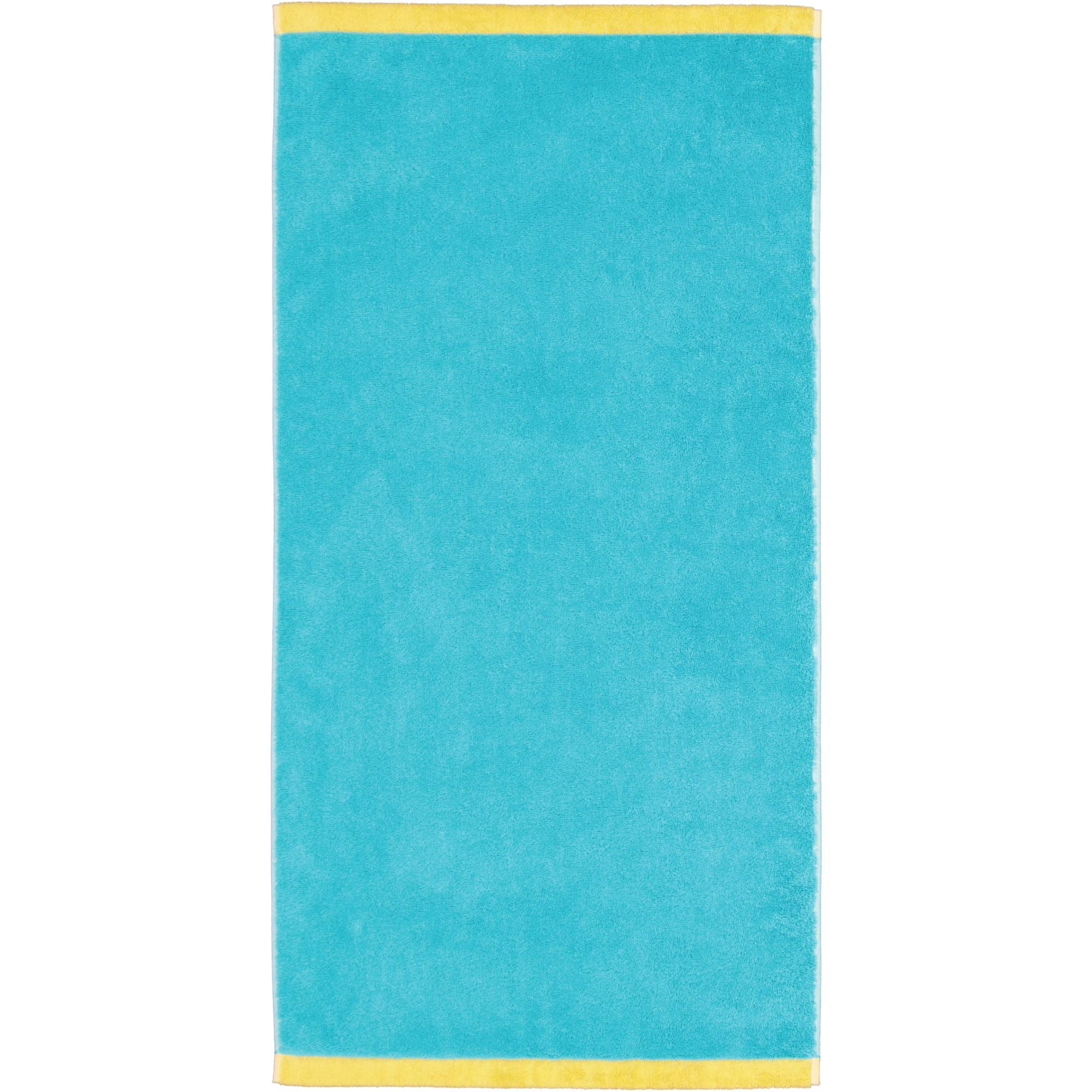 Cawö Handtücher Lifestyle Splash 7071 türkis/apricot - 15 - Waschhandschuh 16x22 cm