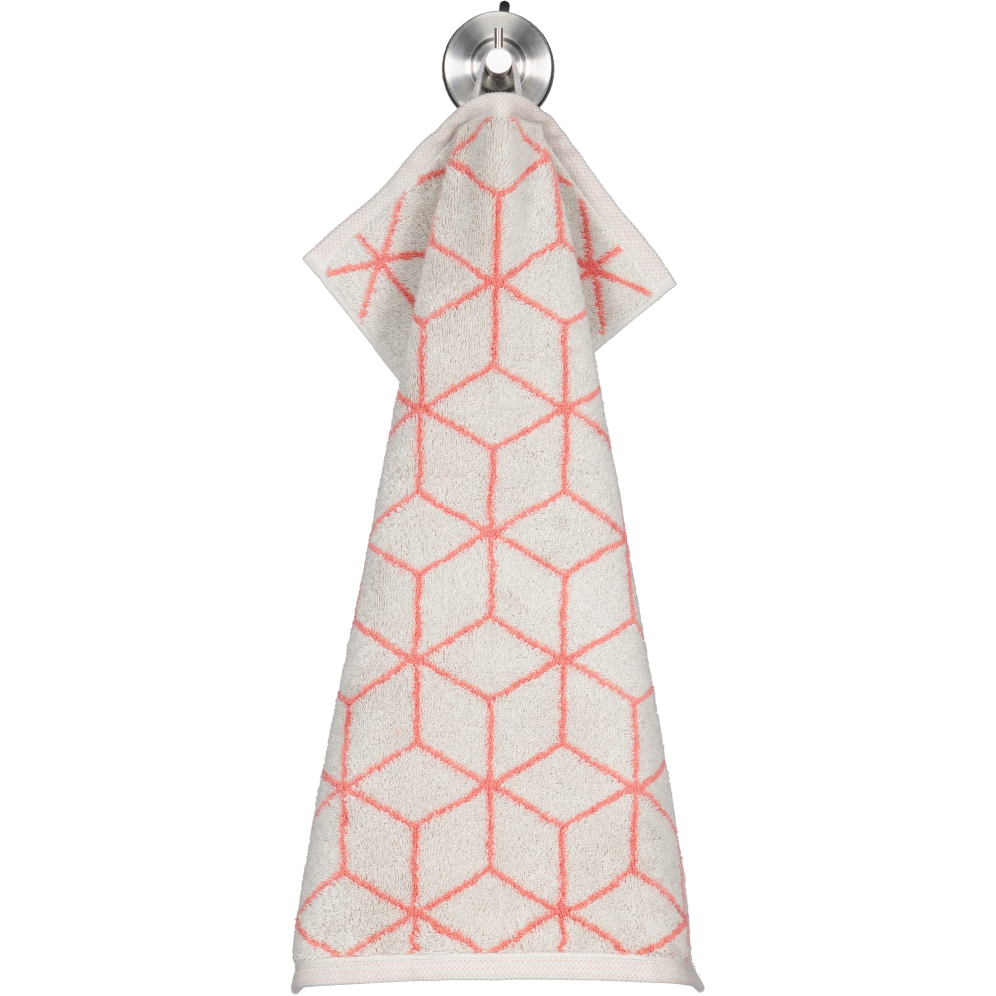 Villeroy & Boch Coordinates Carré Colors 2559 french linen/coral - 72 - Gästetuch 30x50 cm