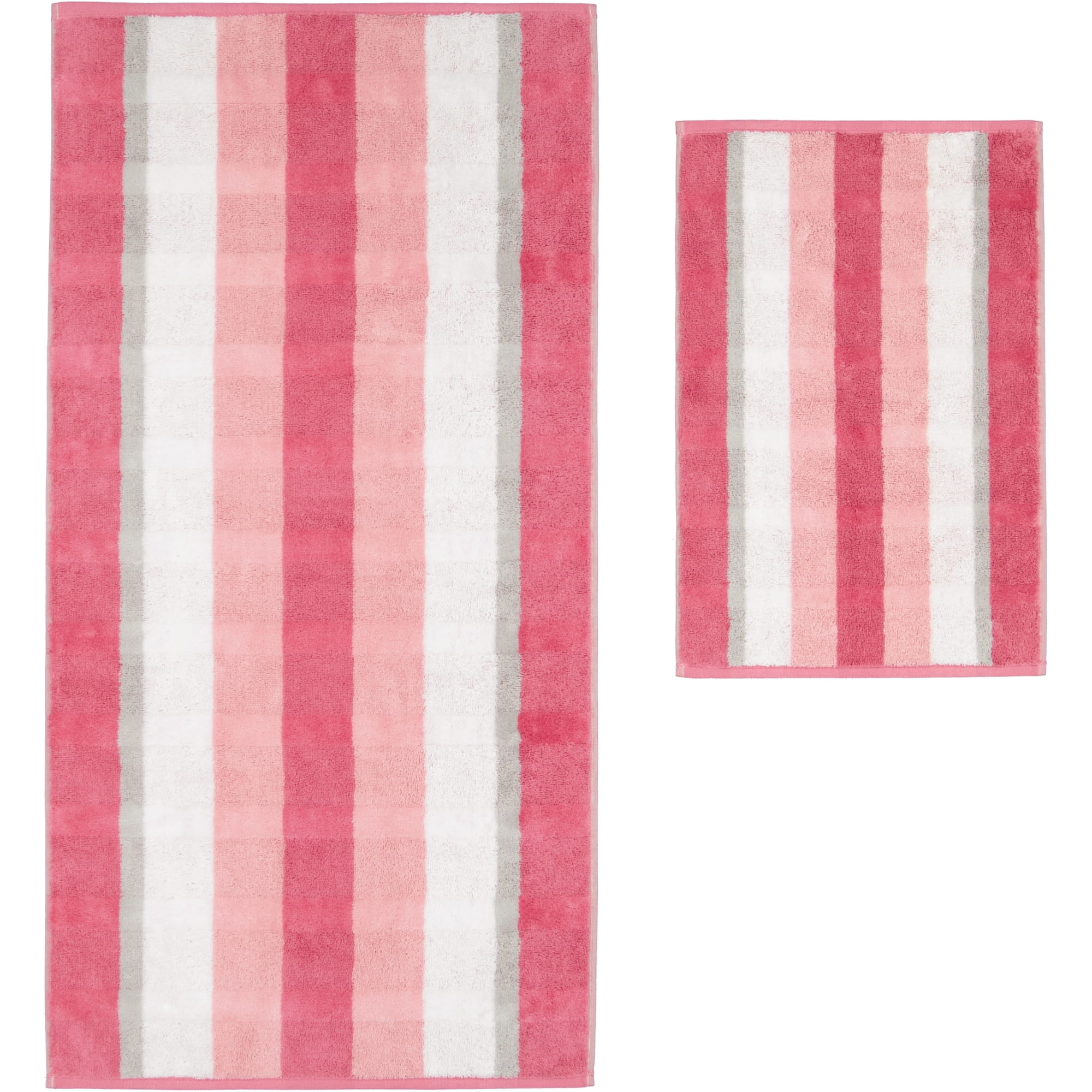 Cawö Handtücher Noblesse Stripe 1087 altrosa - 22