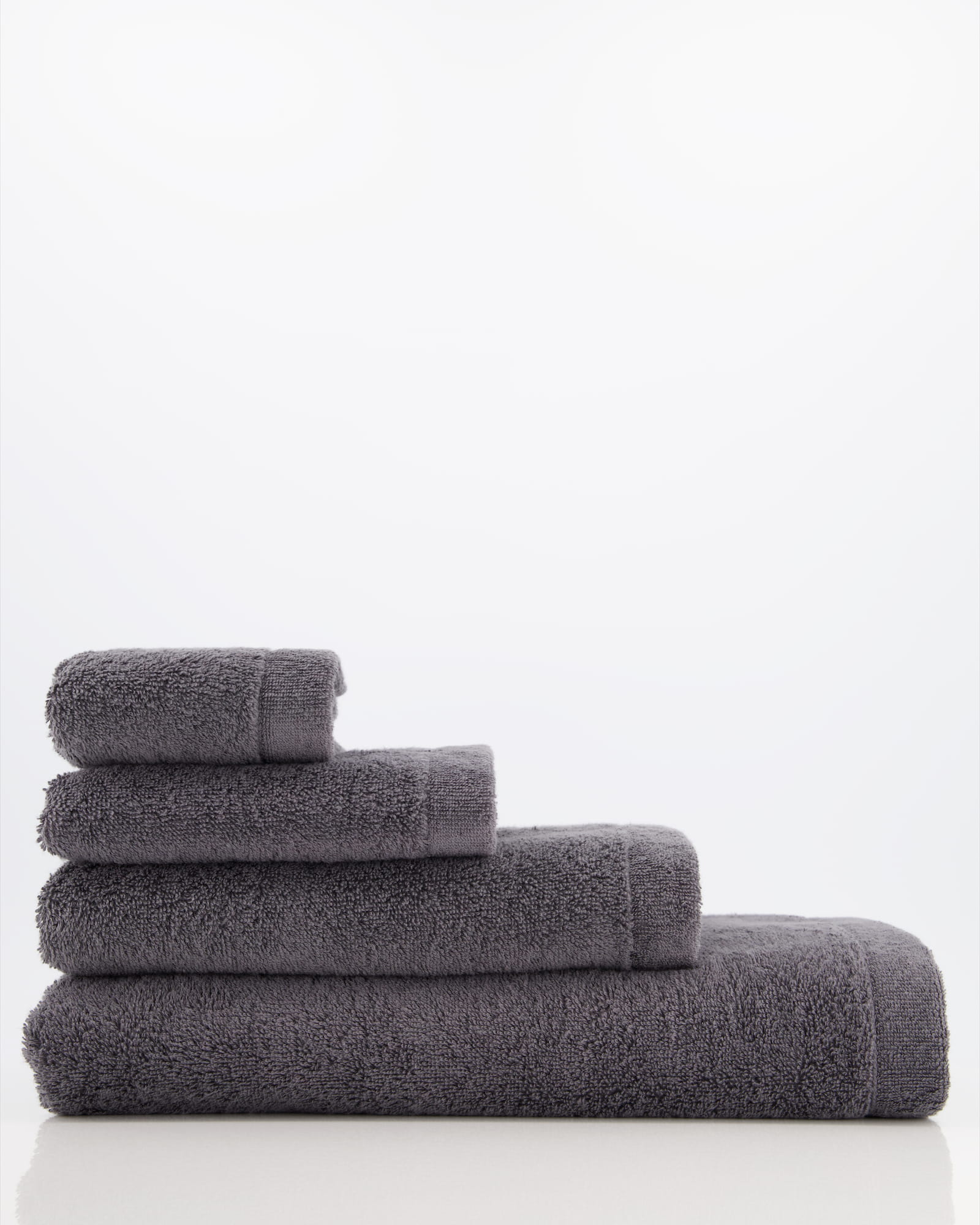 Cawö Handtücher Lifestyle Uni 7007 anthrazit - 774 - Gästetuch 30x50 cm