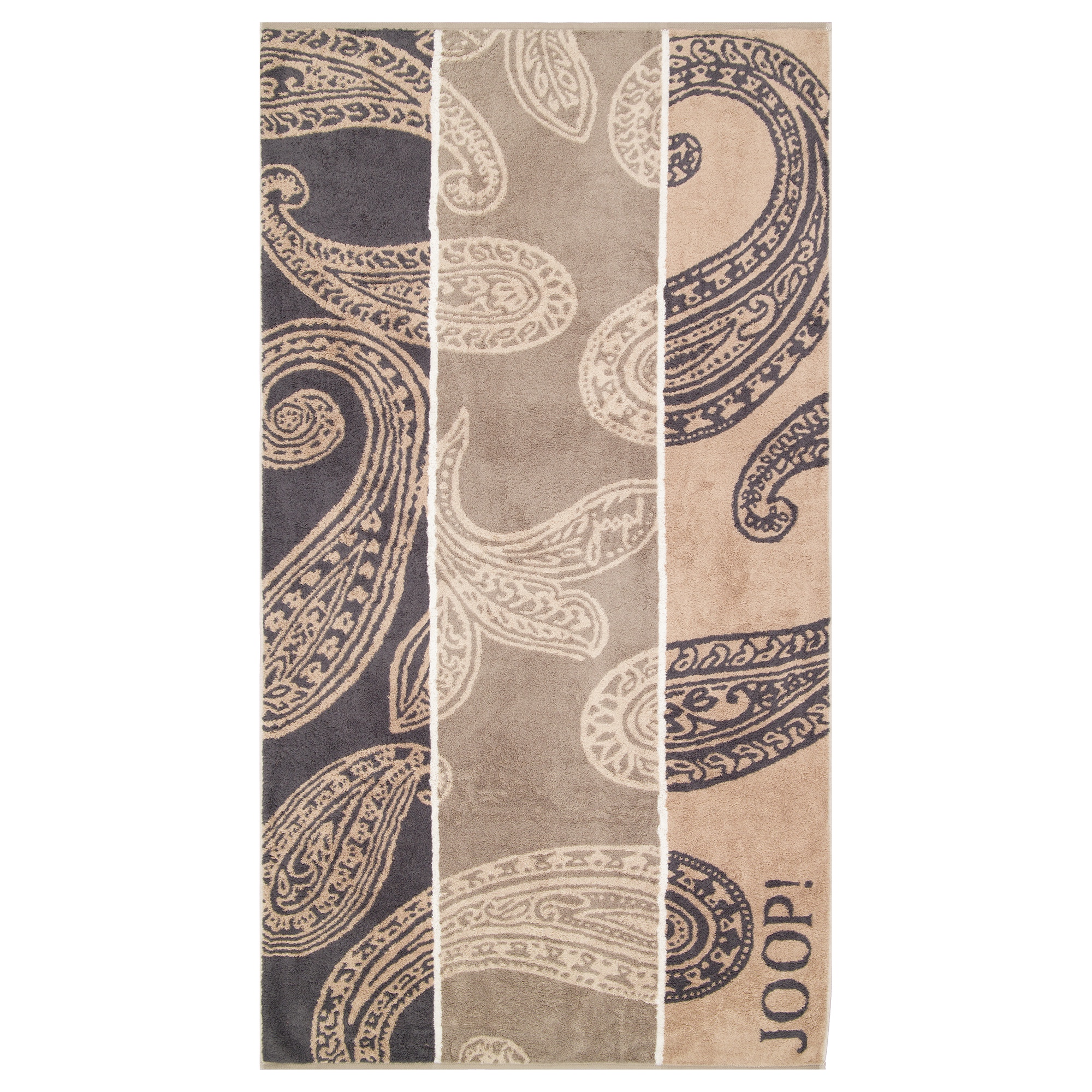 JOOP! Handtücher Contour Paisley 1714 Taupe - 73 - Duschtuch 80x150 cm