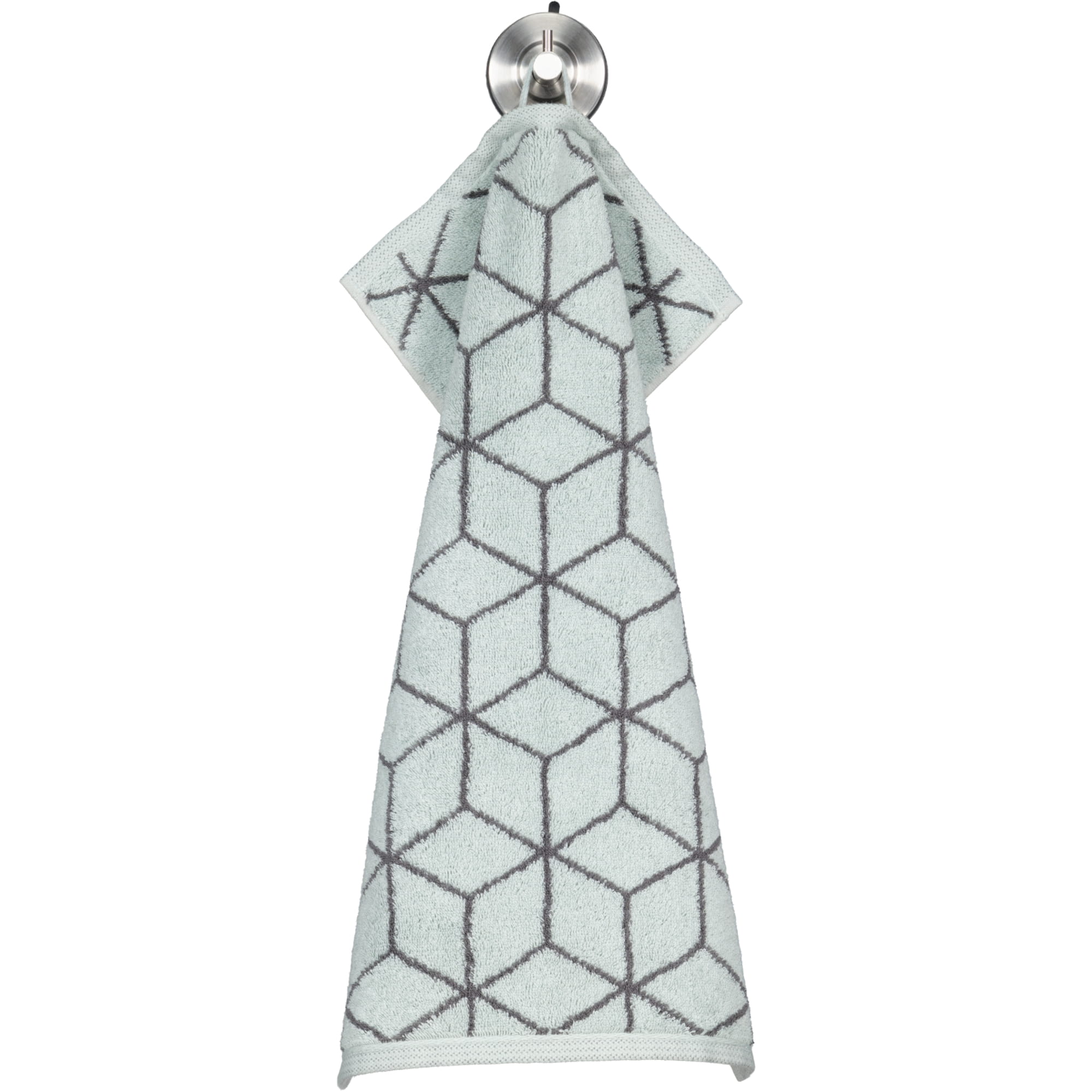 Villeroy & Boch Coordinates Carré Colors 2559 sage green/graphit - 47 - Gästetuch 30x50 cm