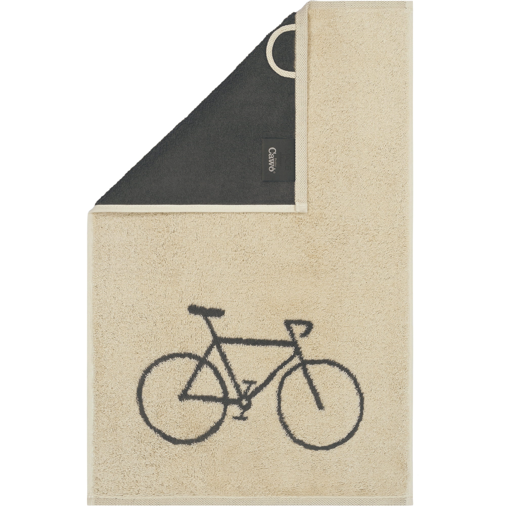 Cawö Gästetücher Postcard Towels Edition 100 Bicycle - 17 - Gästetuch 30x50 cm