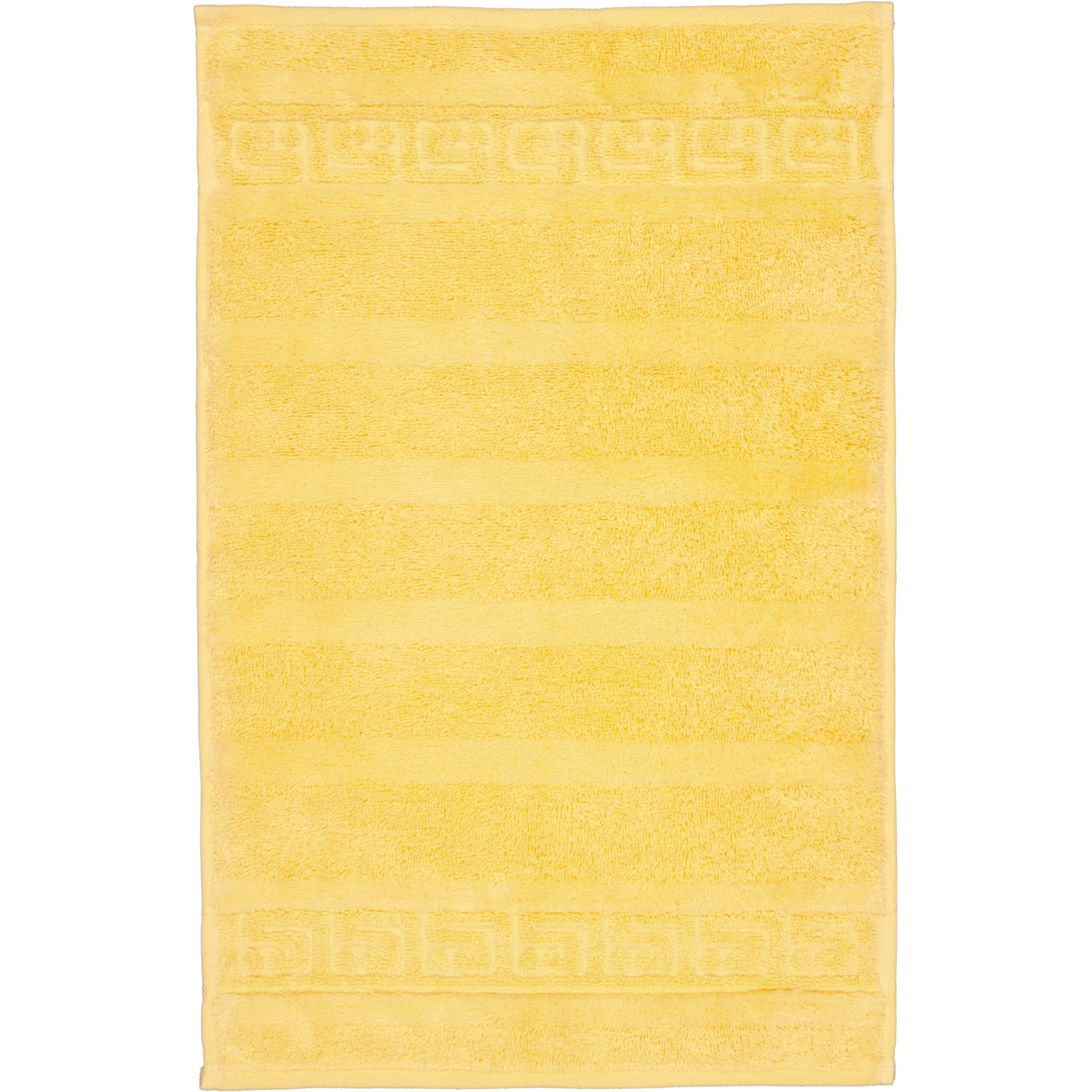 Cawö - Noblesse Uni 1001 - Farbe: melba - 315 - Gästetuch 30x50 cm