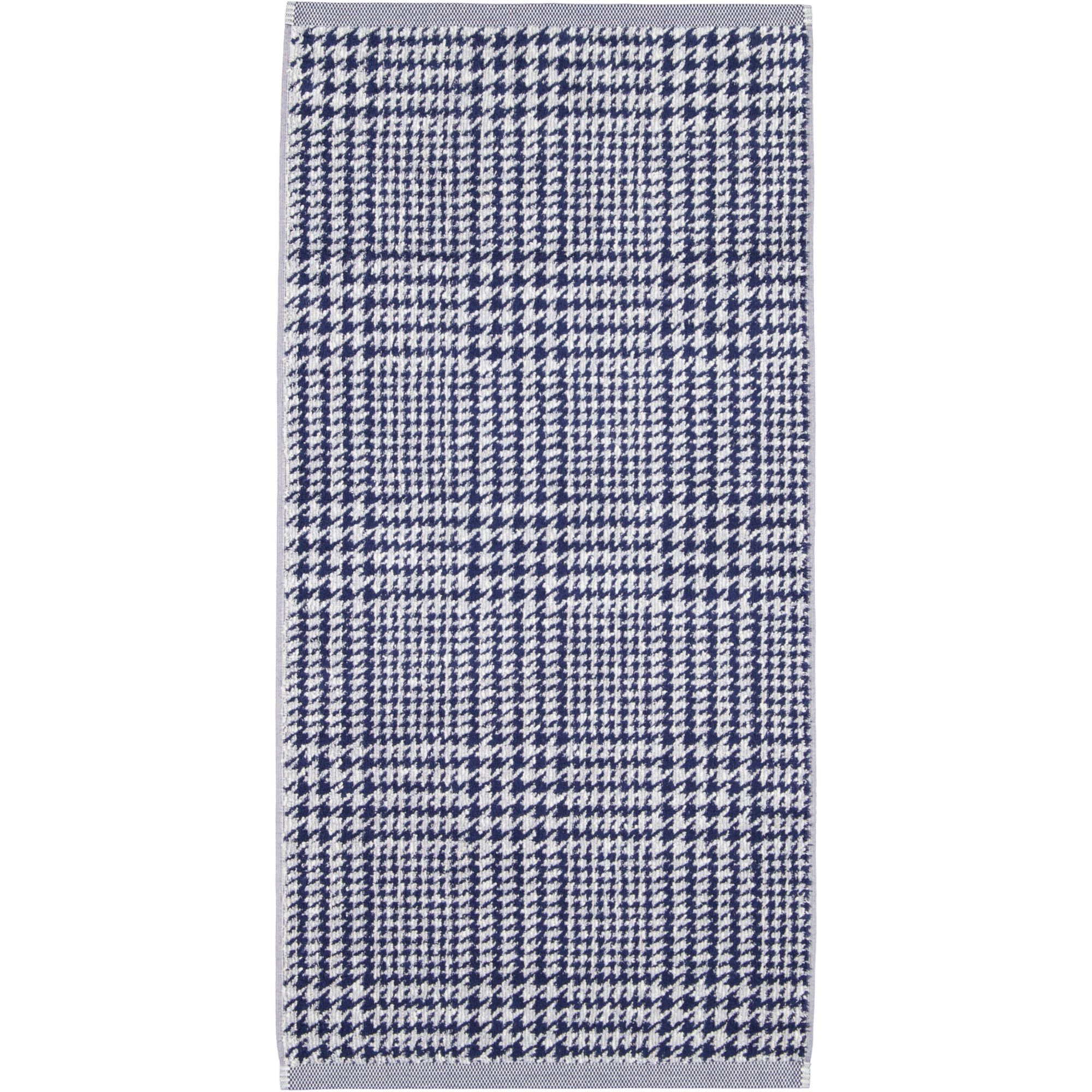 Möve Handtücher Brooklyn Glencheck nature/deep sea - 042 - Handtuch 50x100 cm