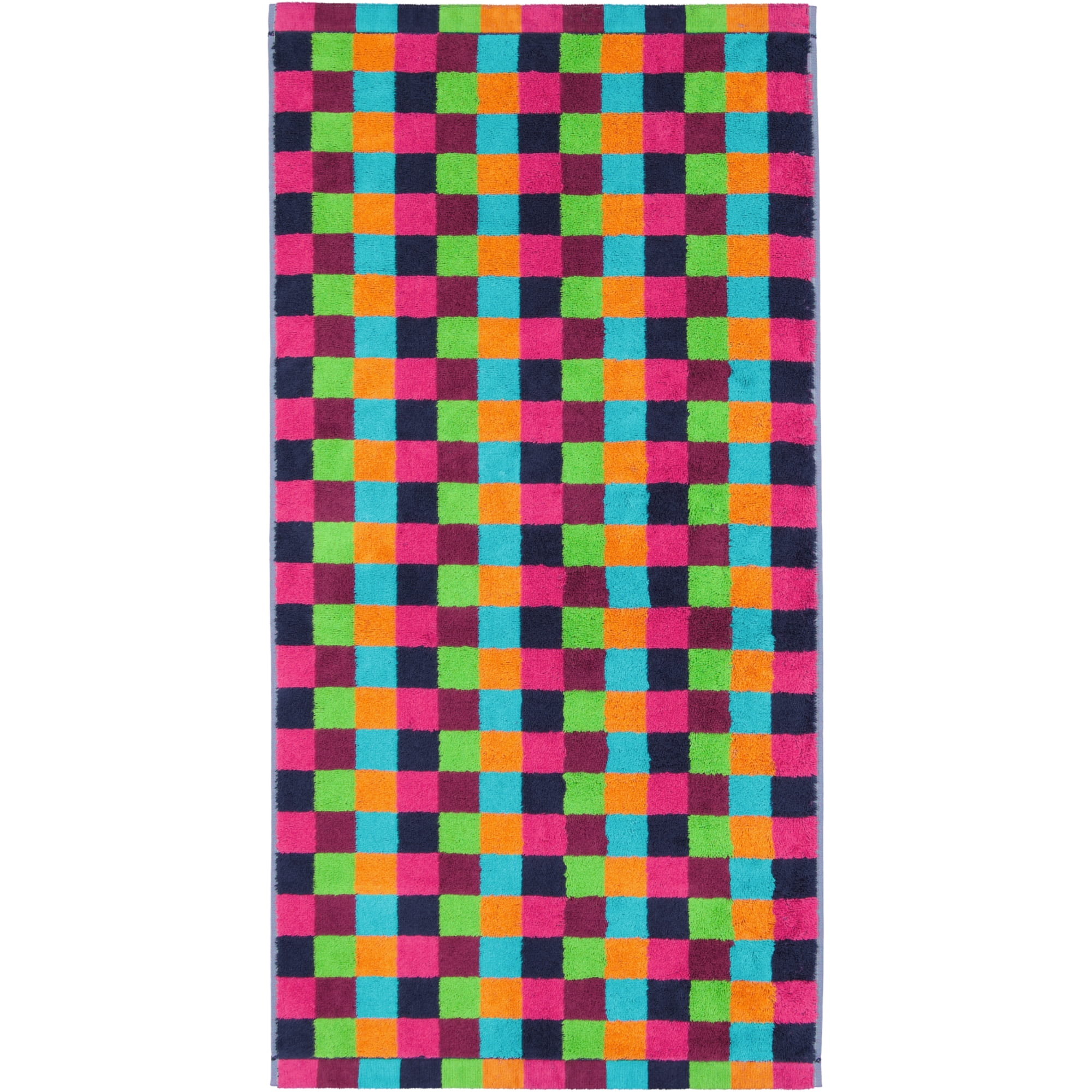 Cawö - Life Style Karo 7047 - Farbe: 84 - multicolor - Waschhandschuh 16x22 cm