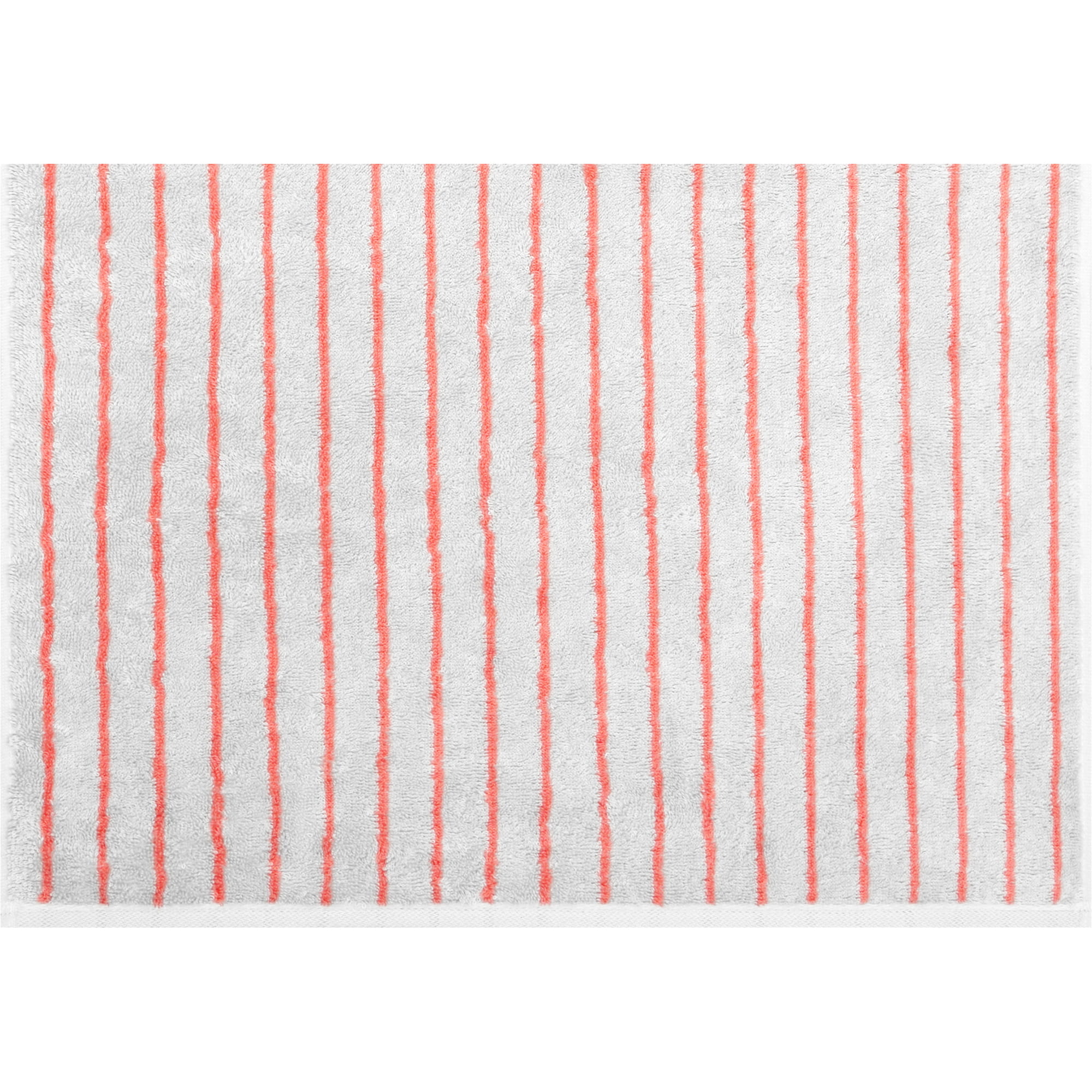 Cawö Handtücher Weekend Streifen 6296 platin/koralle - 70 - Duschtuch 70x140 cm