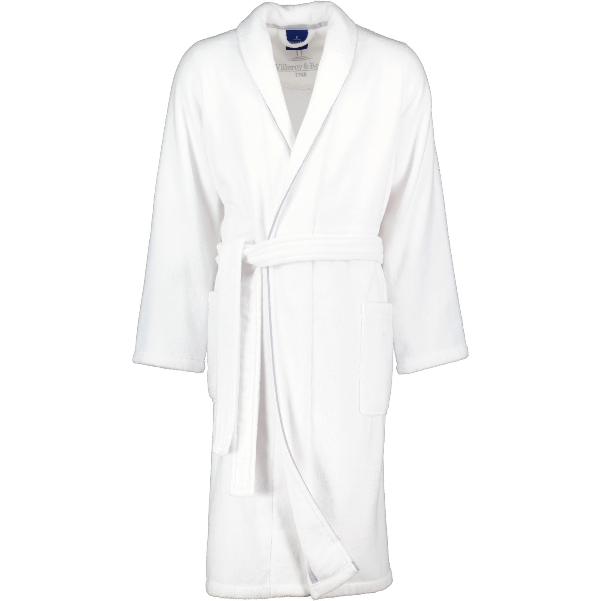 Villeroy & Boch Herren Bademantel Schalkragen 2522 - Farbe: brilliant-white - 67