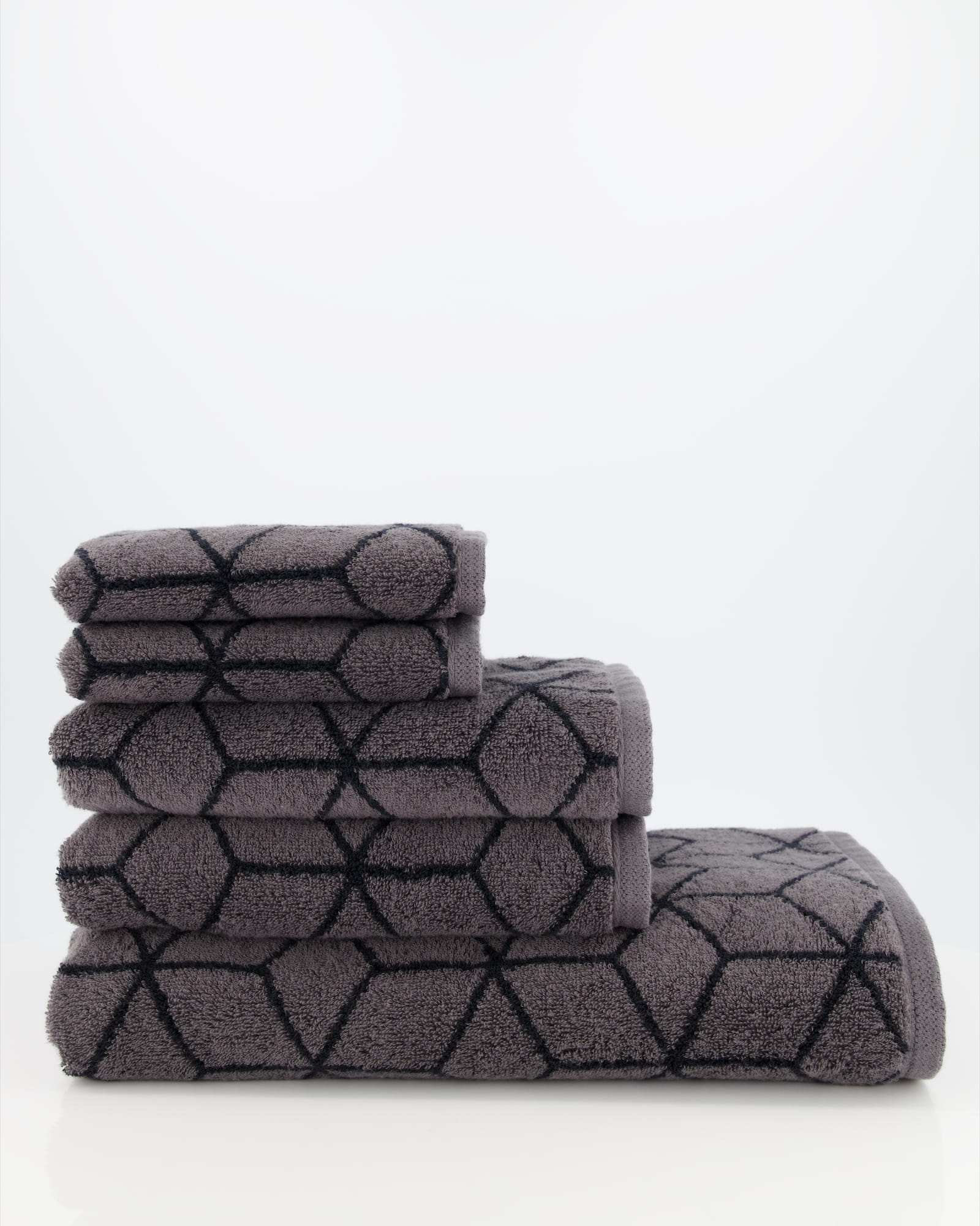 Villeroy & Boch Handtücher Coordinates Carré 2557 - Farbe: graphite - 79