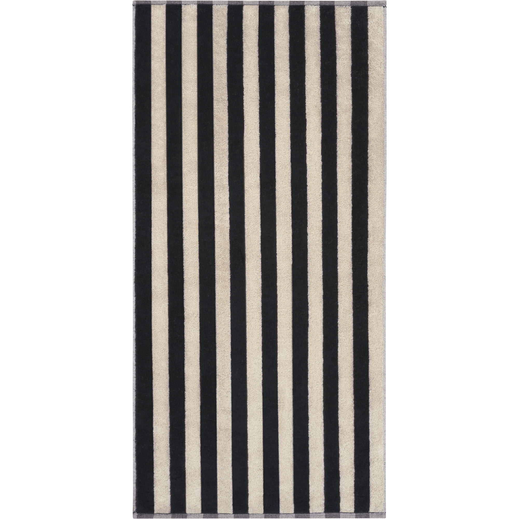 Cawö Handtücher Bold Streifen 6277 schwarz/beige - 93