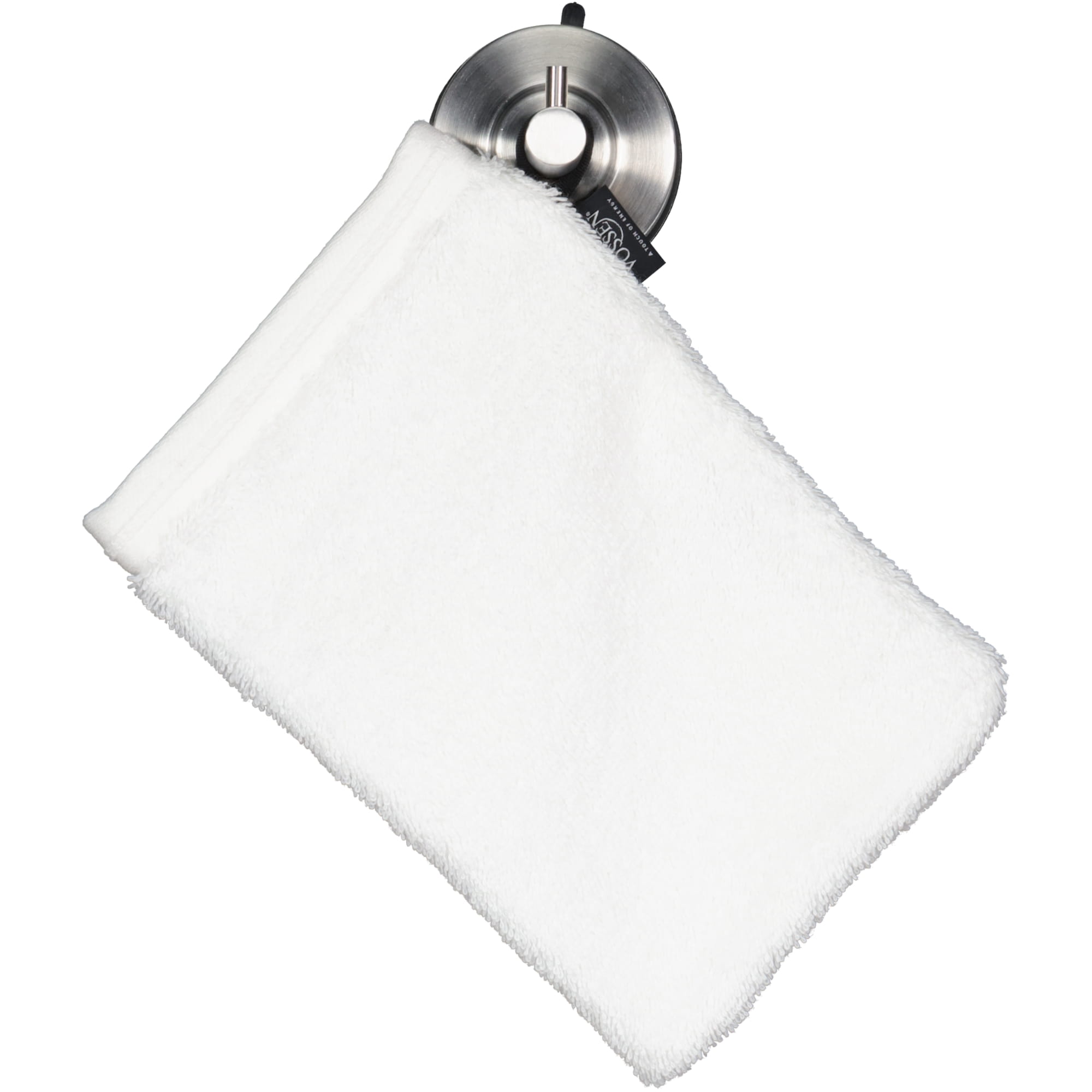 Vossen Handtücher Vegan Life weiß - 0300 - Waschhandschuh 16x22 cm