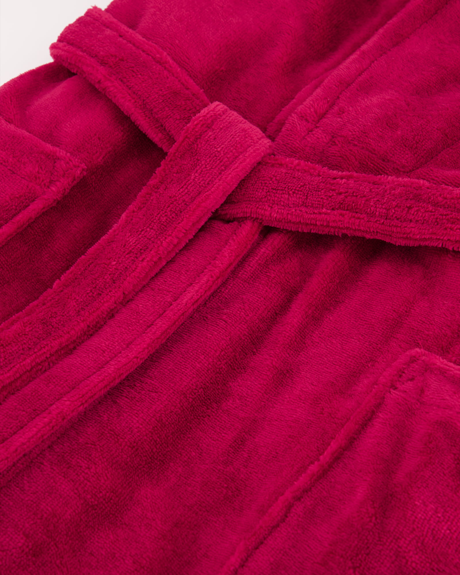 Cawö Home Damen Bademantel Schalkragen 806 - Farbe: beere - 22