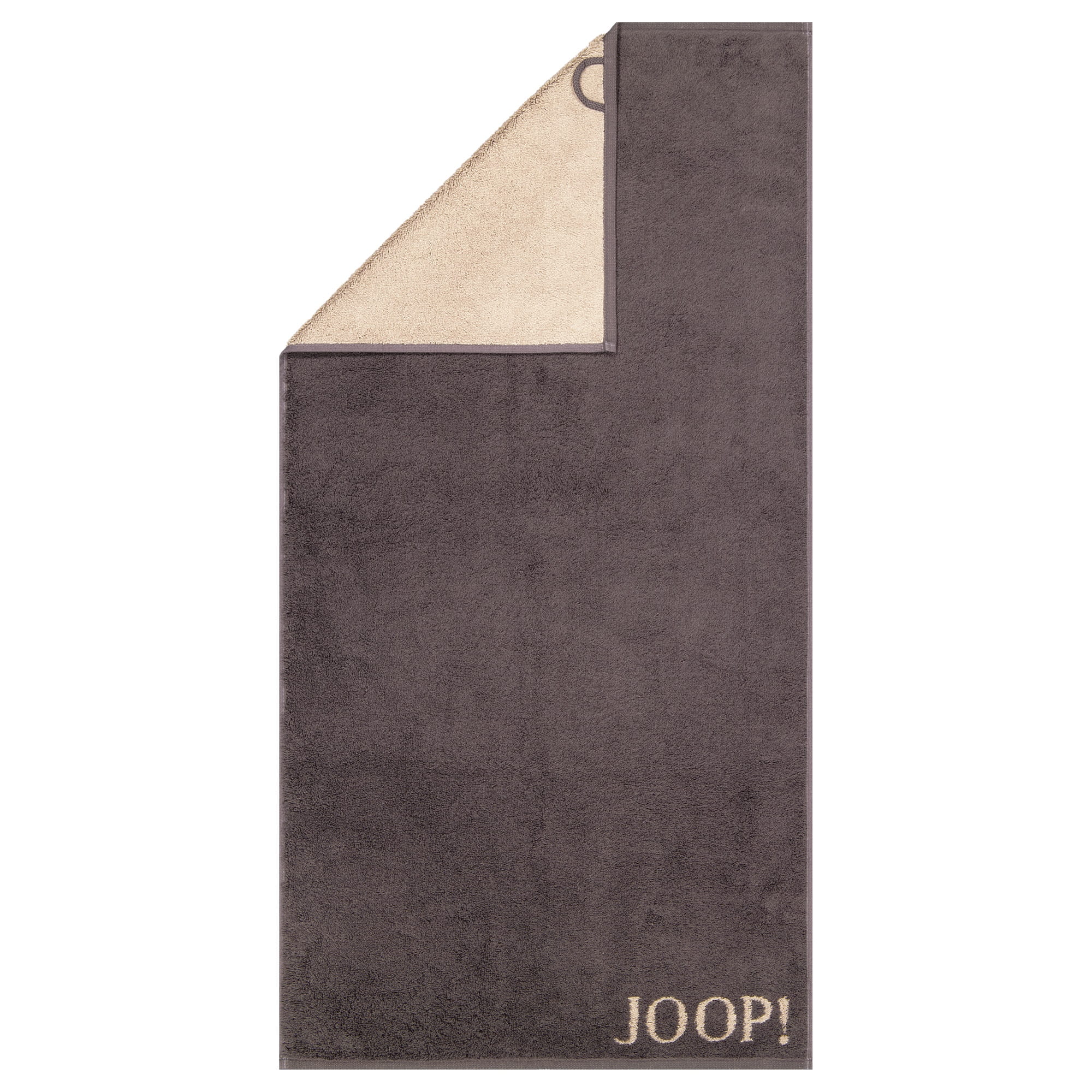 JOOP! Handtücher New Classic Doubleface 1720 Schiefer - 73 - Handtuch 50x100 cm