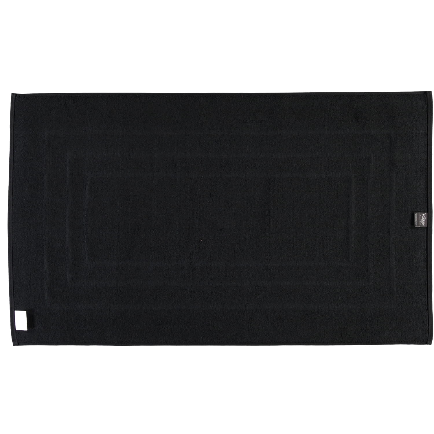 Vossen Badematten Feeling schwarz - 7900