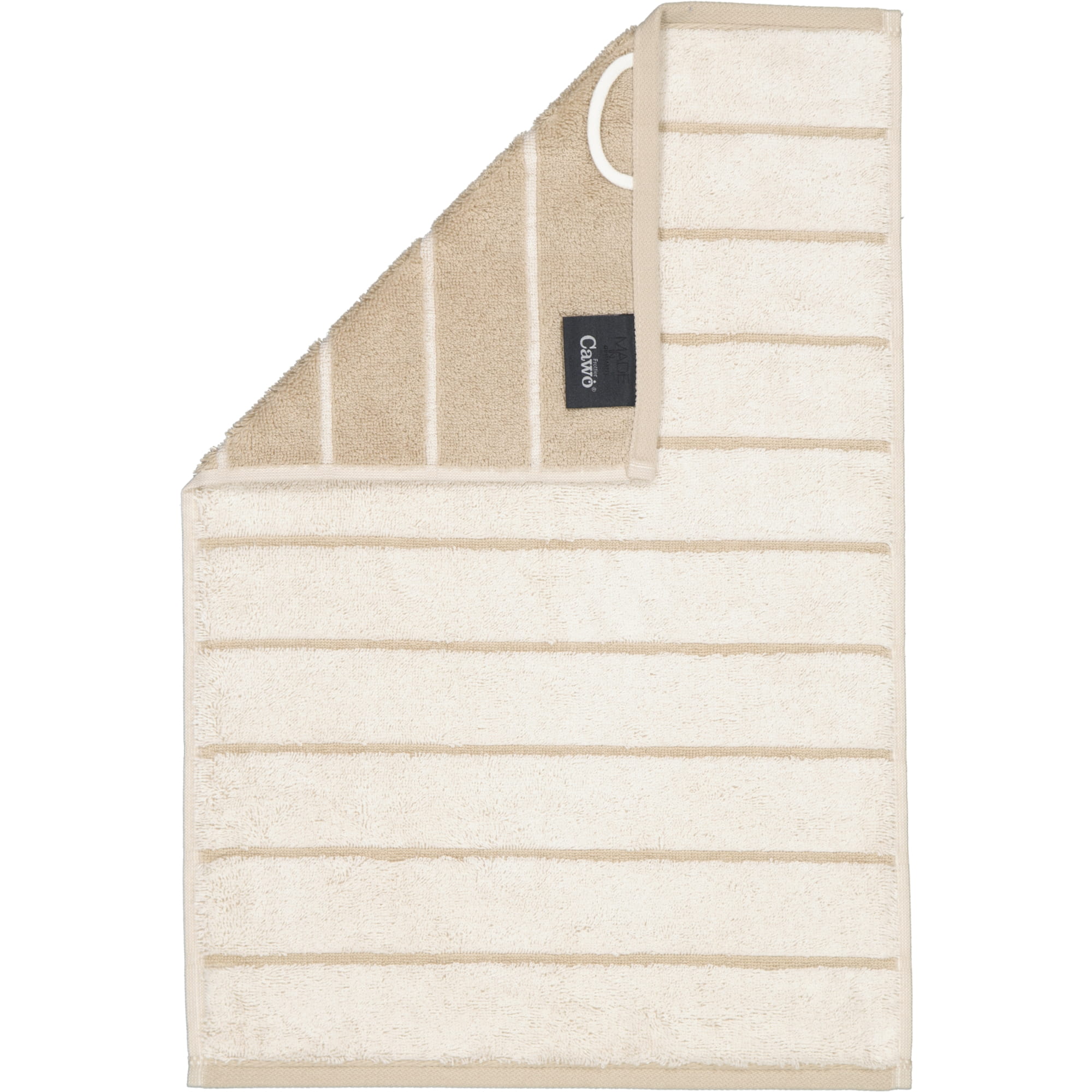 Cawö Handtücher Balance Doubleface 6232 natur - 33 - Gästetuch 30x50 cm