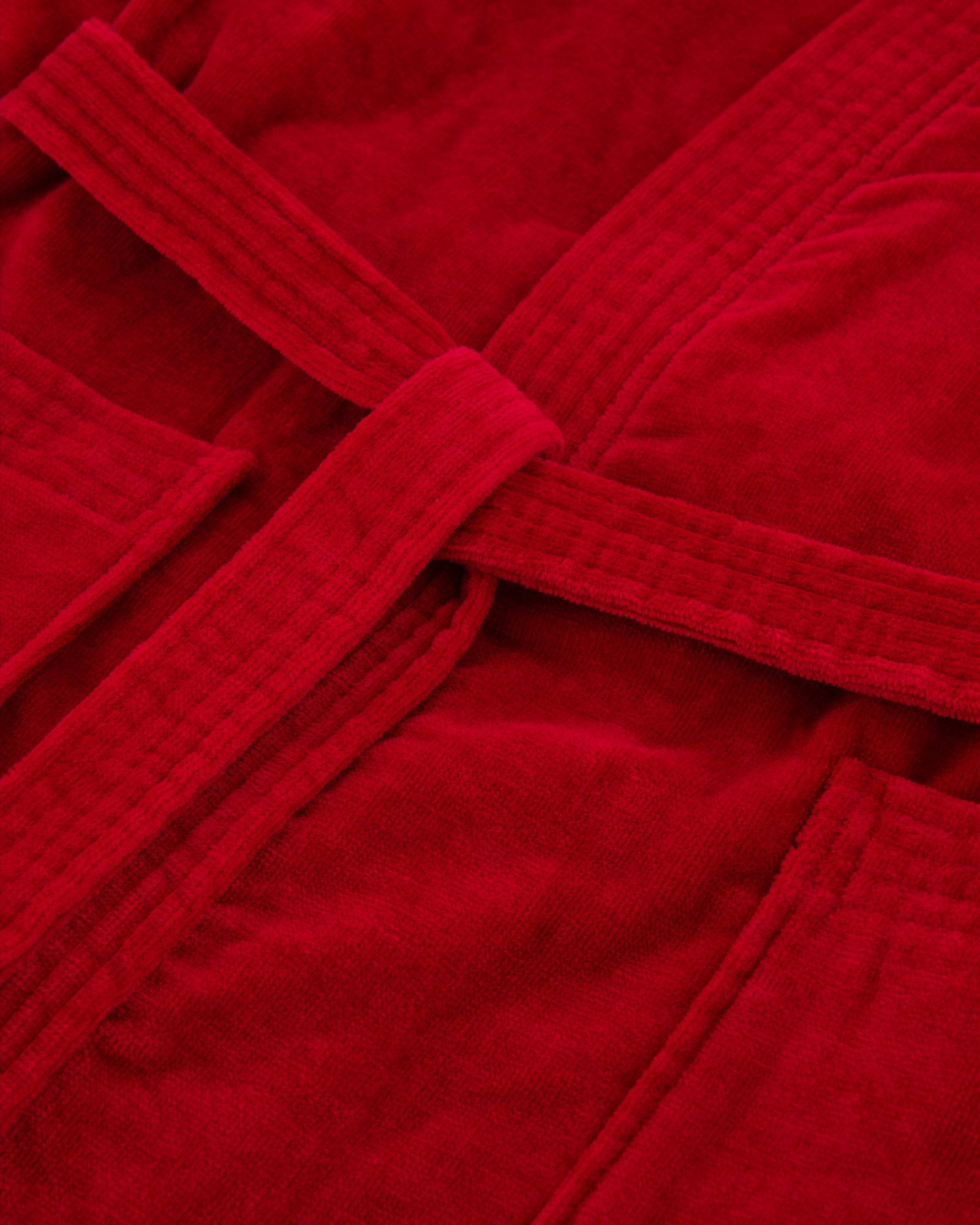 Vossen Bademäntel unisex Kimono Dallas rubin - 3900 - XS