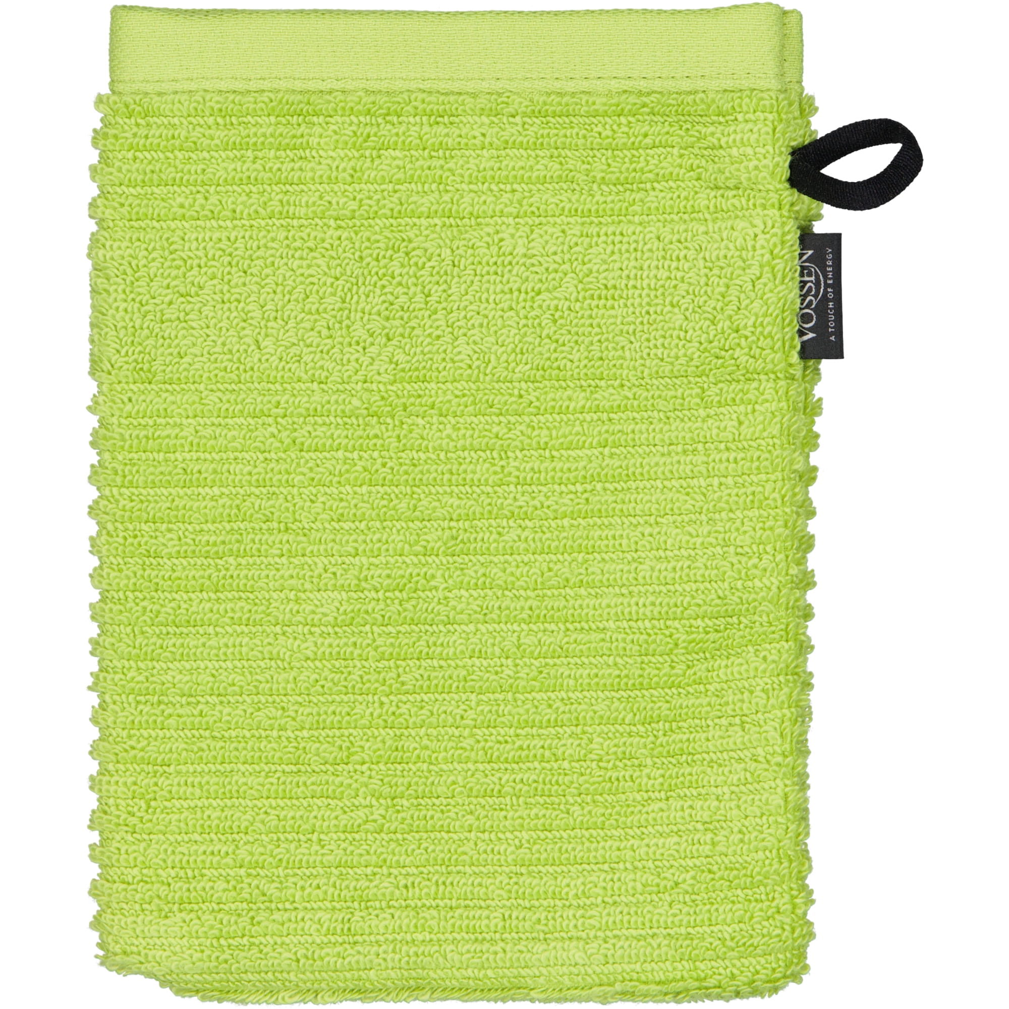 Vossen Handtücher Tomorrow meadow green - 5300 - Waschhandschuh 16x22 cm