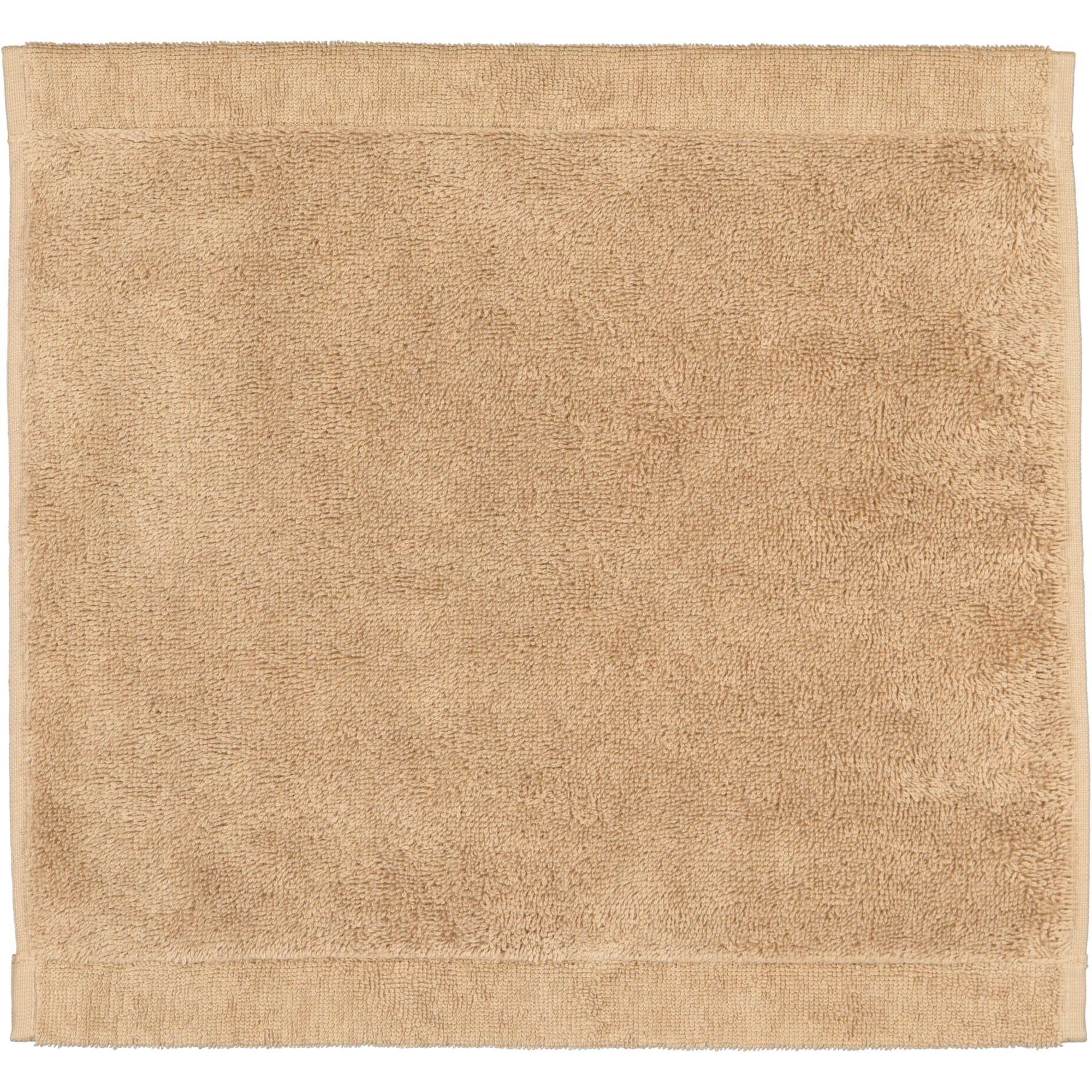 Cawö Handtücher Lifestyle Uni 7007 caramel - 346 - Seiflappen 30x30 cm