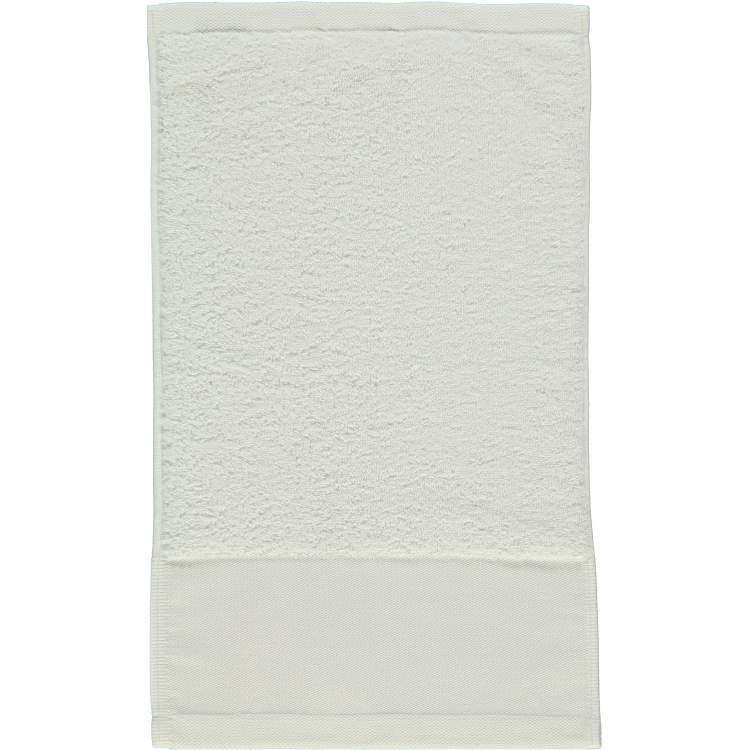 Rhomtuft - Handtücher Comtesse - Farbe: weiss - 01 - Gästetuch 30x50 cm