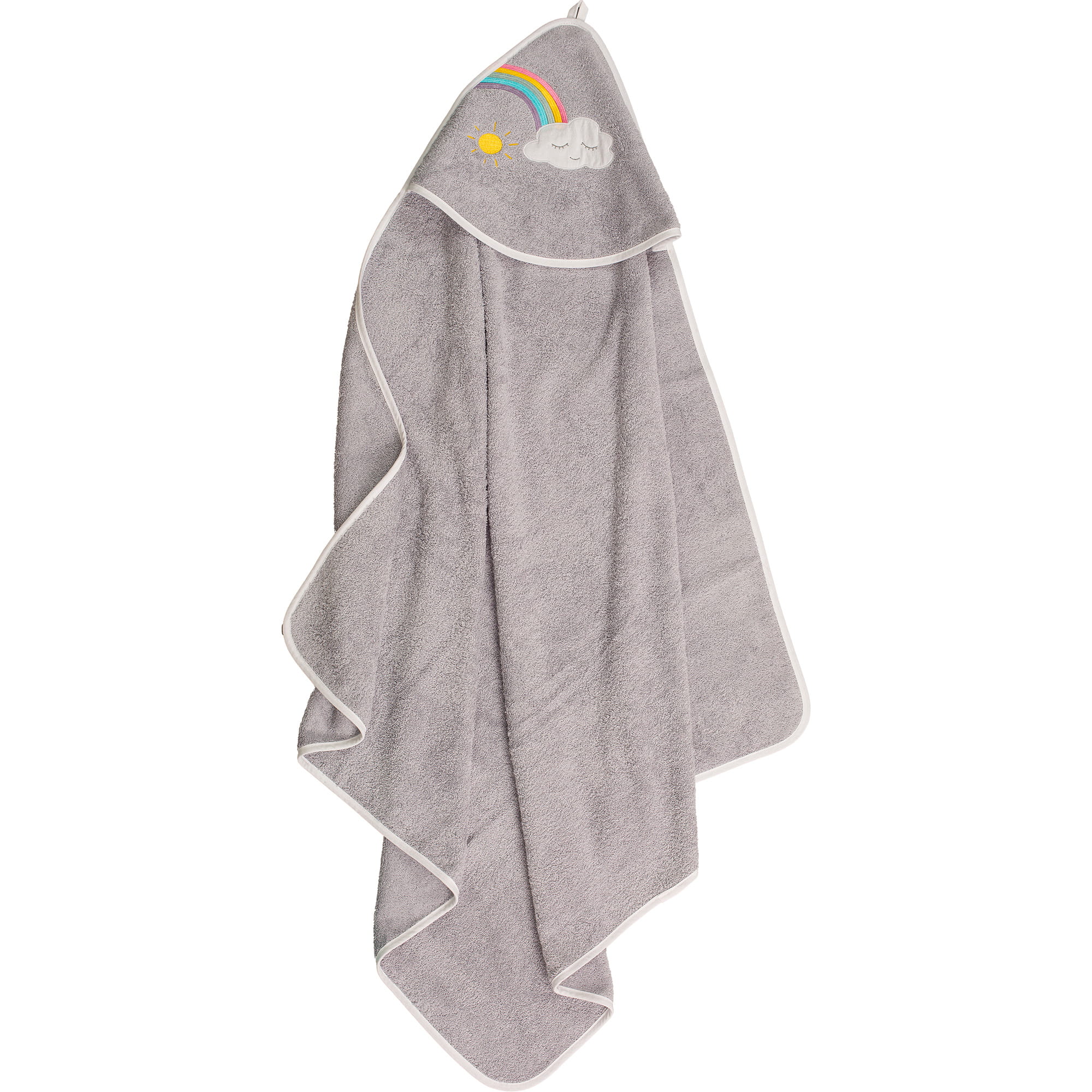 Smithy Wolkenweich Wolke - Kapuzentuch 100 x 100 cm - Farbe: grau (1703076)