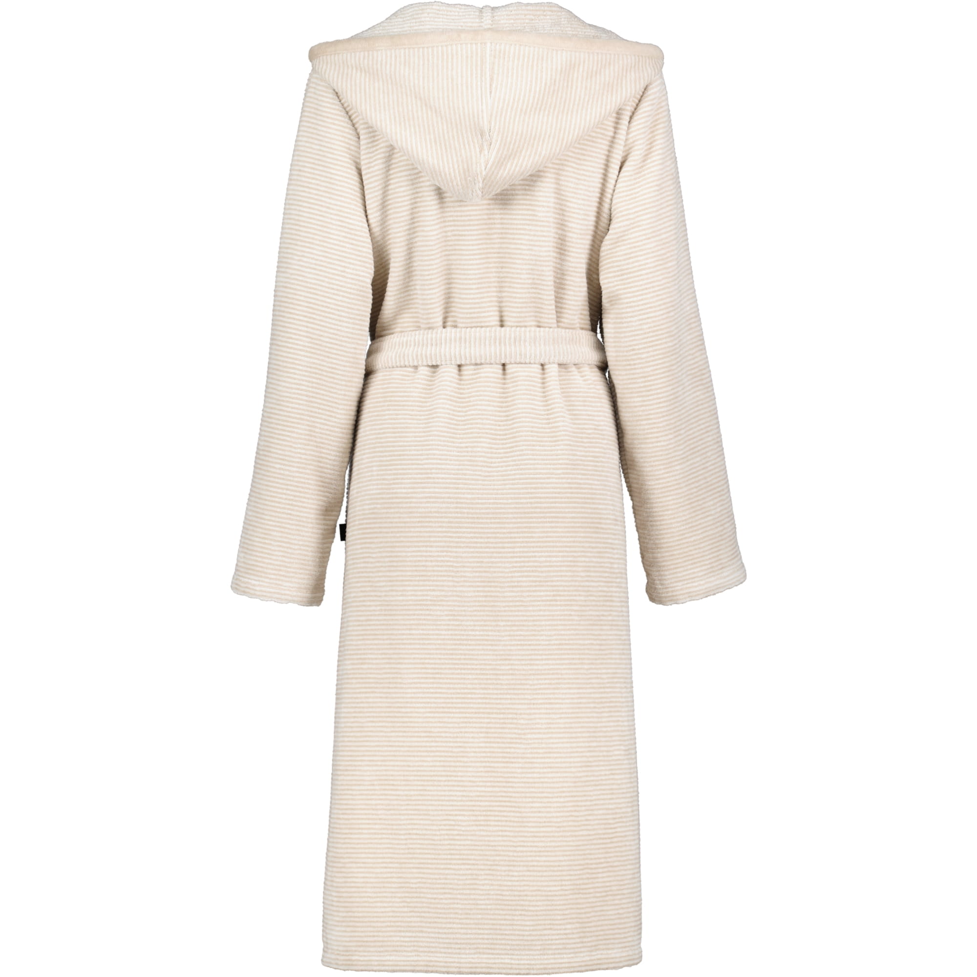 Cawö Bademäntel Damen Kapuze Two-Tone 6432 natur - 33
