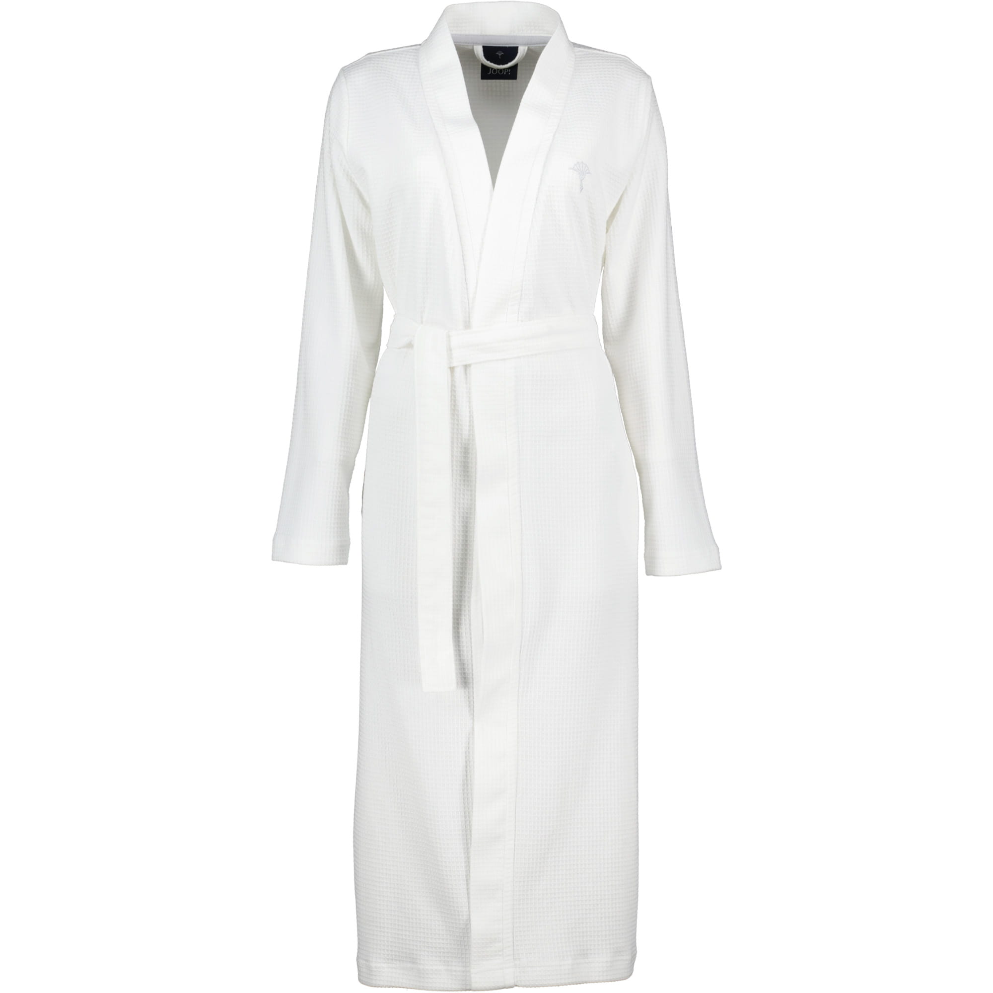 JOOP Damen Bademantel Kimono Pique 1657 - Farbe: Weiß - 600