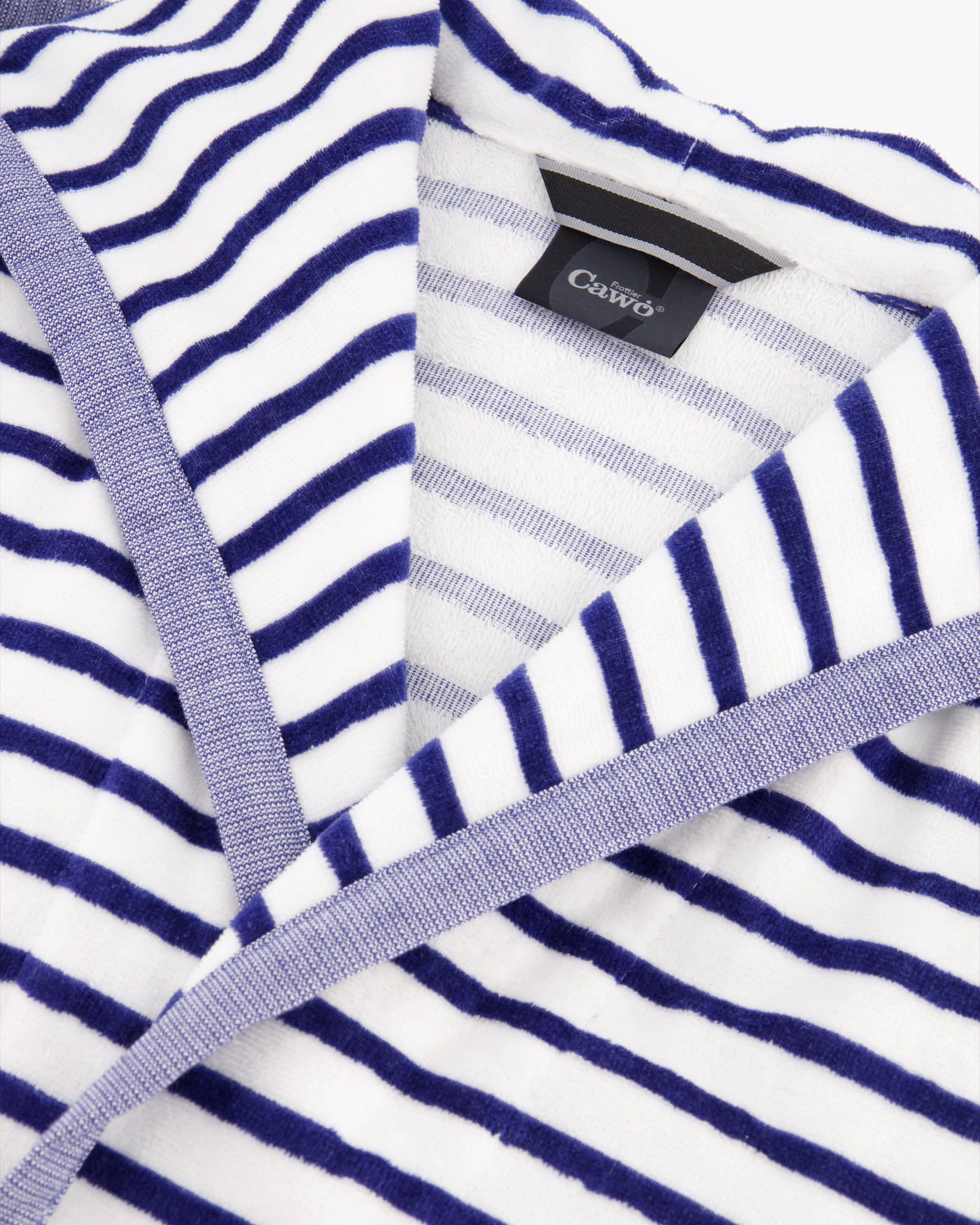 Cawö Bademäntel Damen Kapuze Breton 6596 navy - 16