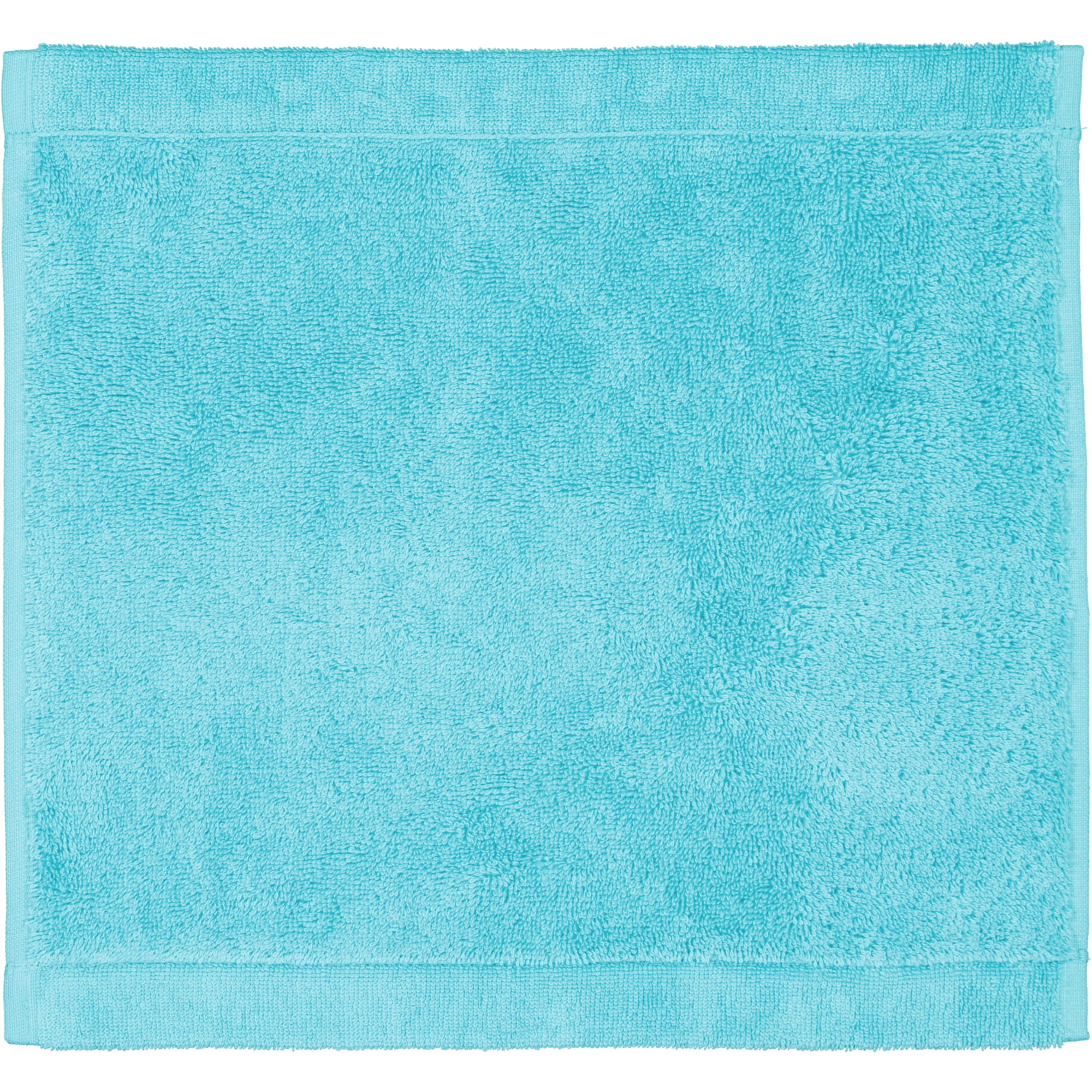 Cawö Handtücher Lifestyle Uni 7007 türkis - 430 - Seiflappen 30x30 cm