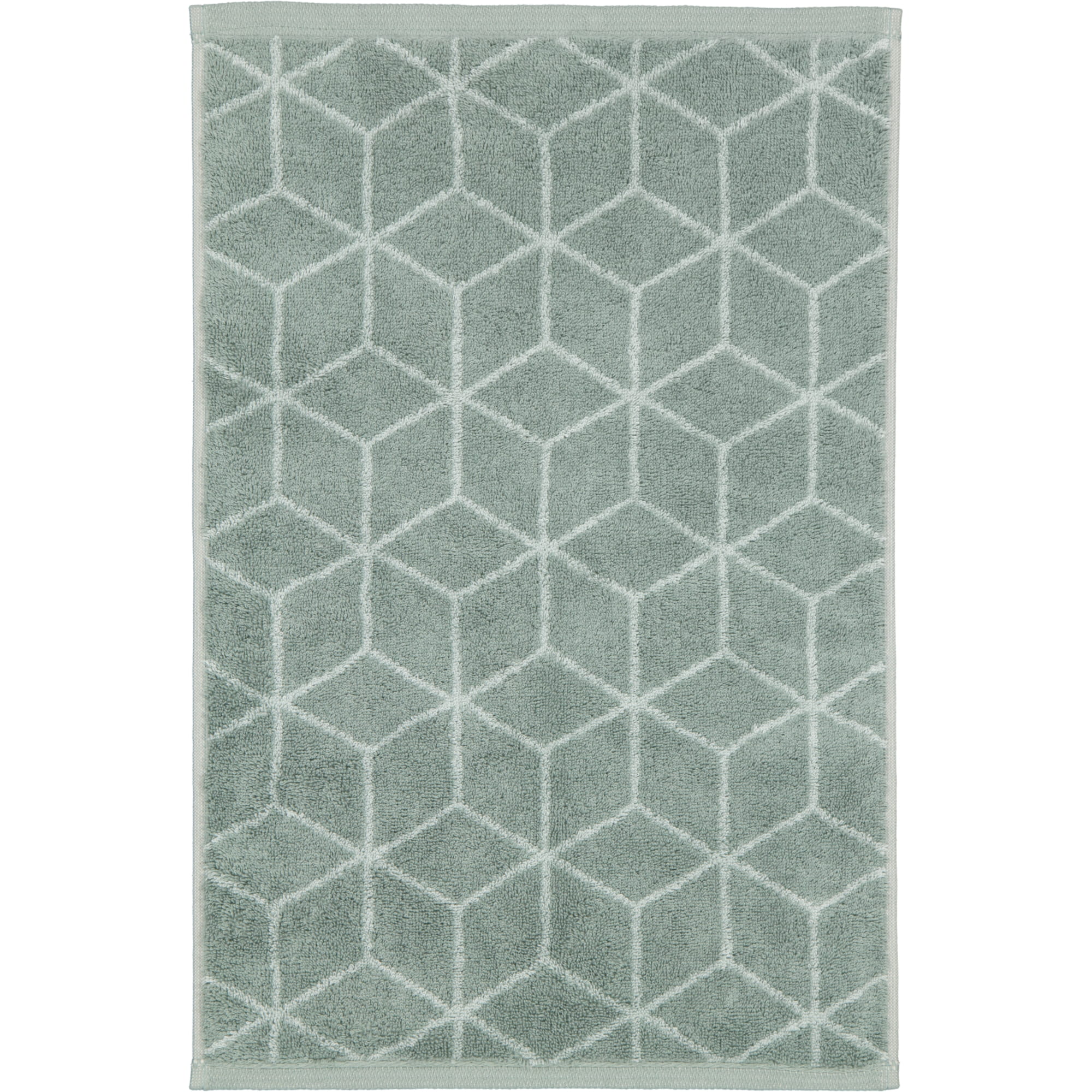 Villeroy & Boch Handtücher Coordinates Carré 2557 sage green - 44 - Gästetuch 30x50 cm
