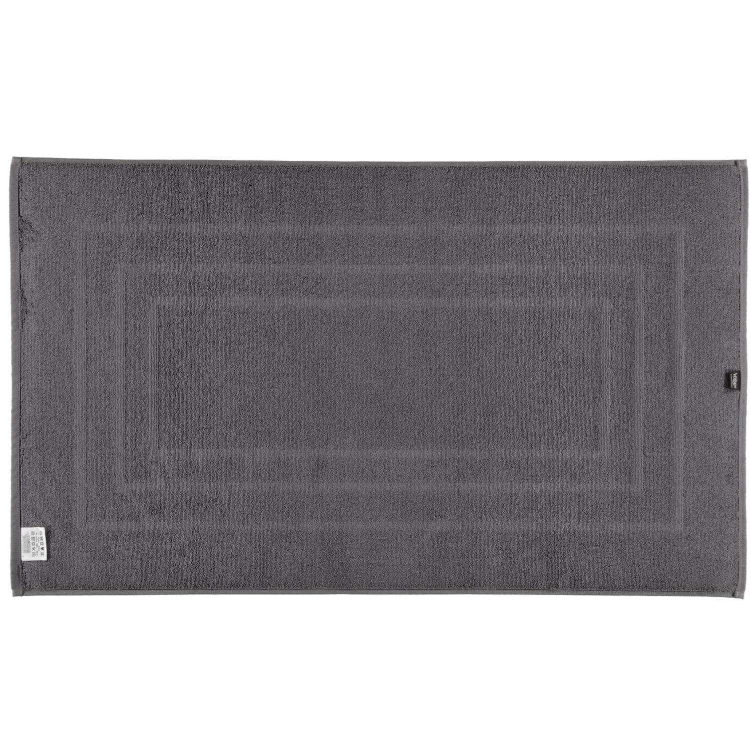 Vossen Badematten Feeling graphit - 7660 - 60x100 cm