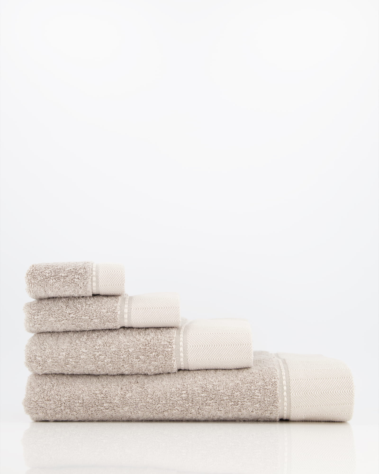 Möve Brooklyn Uni - Farbe:  cashmere - 713 (1-0669/8970) - Waschhandschuh 15x20 cm