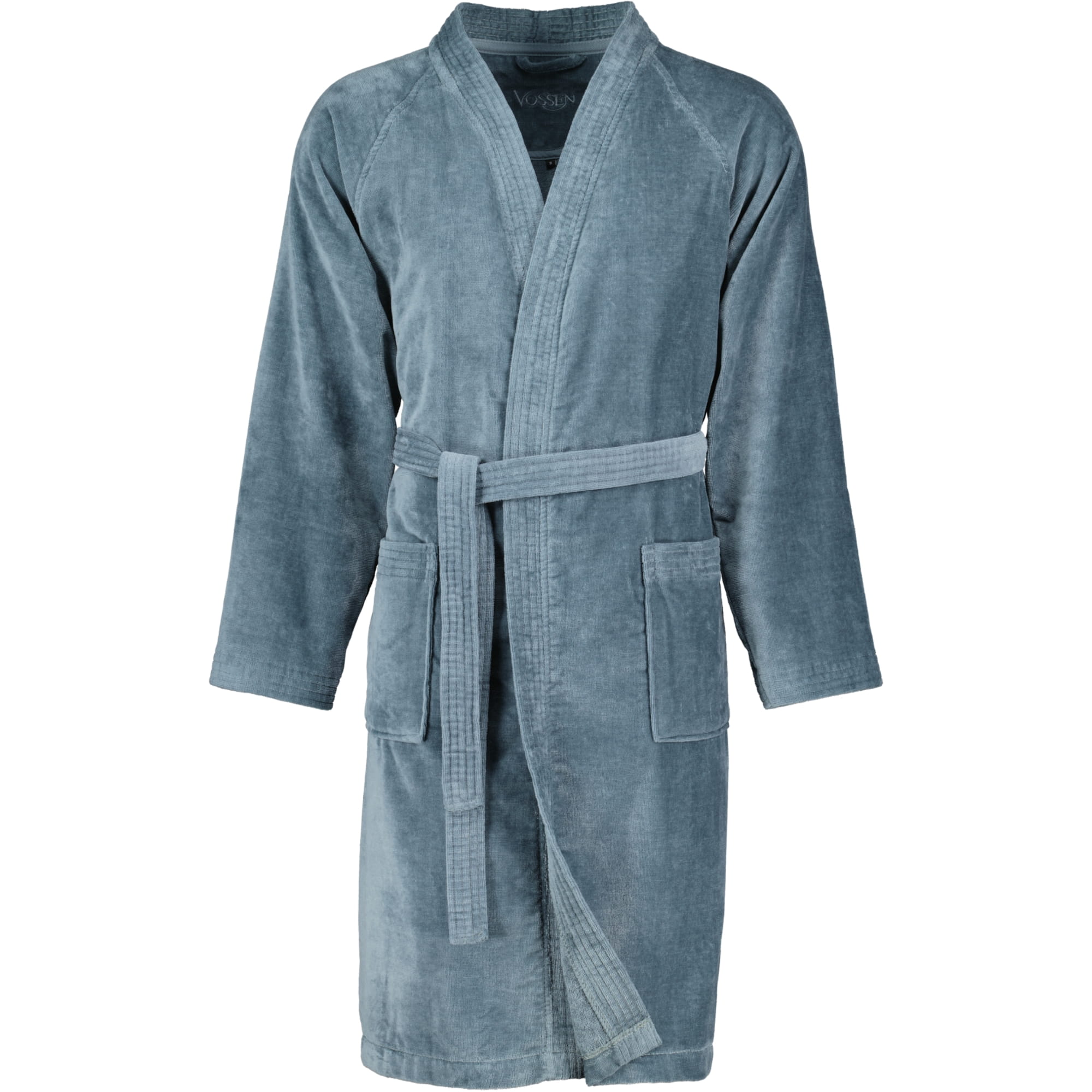 Vossen Bademäntel unisex Kimono Dallas flanell - 7400 - S