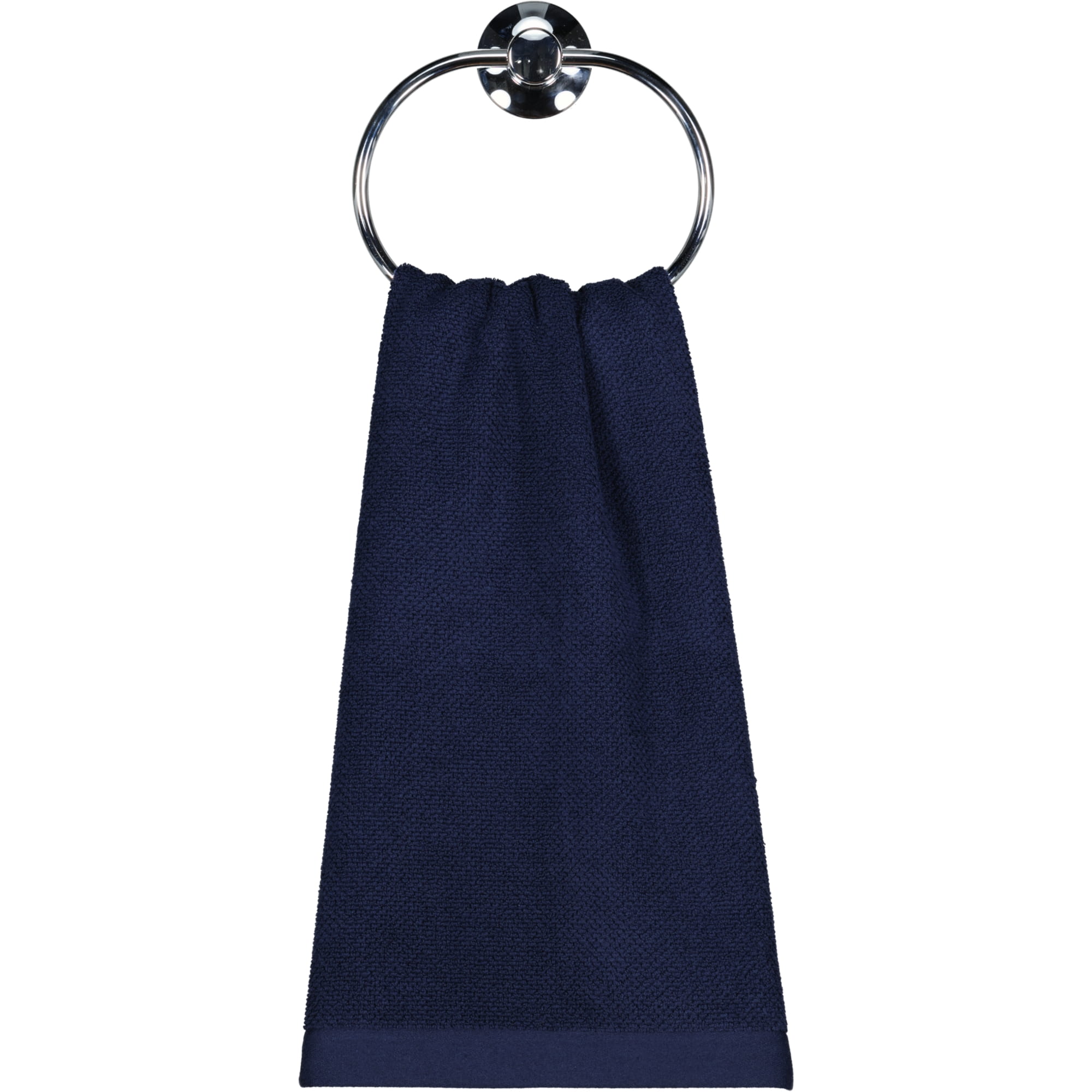 Möve Handtücher Autumn Delights Perlstruktur dark blue - 426 - Handtuch 50x100 cm