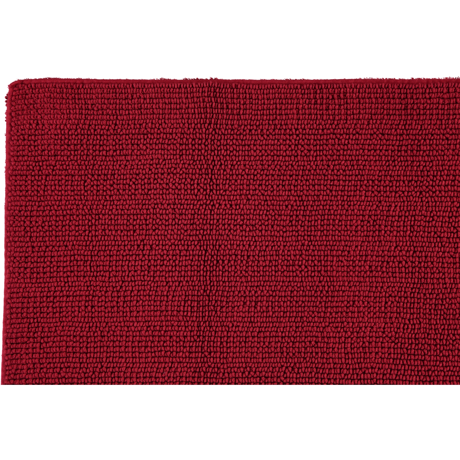 Rhomtuft - Badteppich Pur - Farbe: cardinal - 349 - 50x75 cm