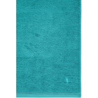 Möve - Superwuschel - Farbe: lagoon - 458 (0-1725/8775) Gästetuch 30x50 cm