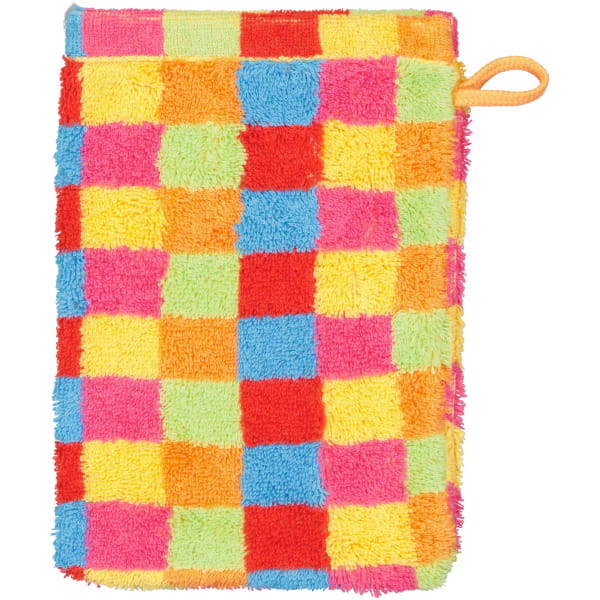 Cawö - Life Style Karo 7017 - Farbe: multicolor - 25 Waschhandschuh 16x22 cm
