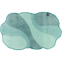 Rhomtuft - Badteppich Ambiente - Farbe: calypso/malachit/eukalyptus - 1307 65x110 cm