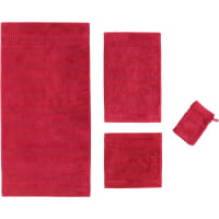 Cawö - Noblesse Uni 1001 - Farbe: 280 - bordeaux Seiflappen 30x30 cm
