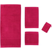 Vossen Calypso Feeling - Farbe: 377 - cranberry Waschhandschuh 16x22 cm