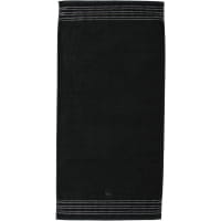 Vossen Cult de Luxe - Farbe: 790 - schwarz Handtuch 50x100 cm